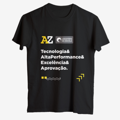 Camiseta AZ - Modelo 6
